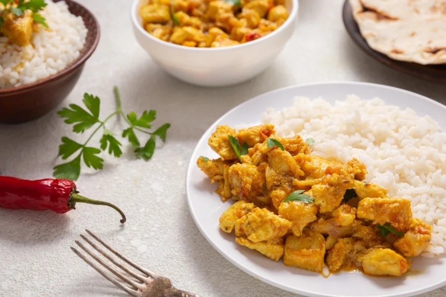 Kurczak curry – przepis