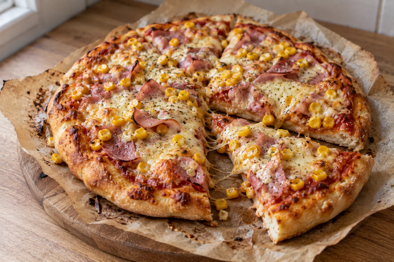 Pizza z serka wiejskiego